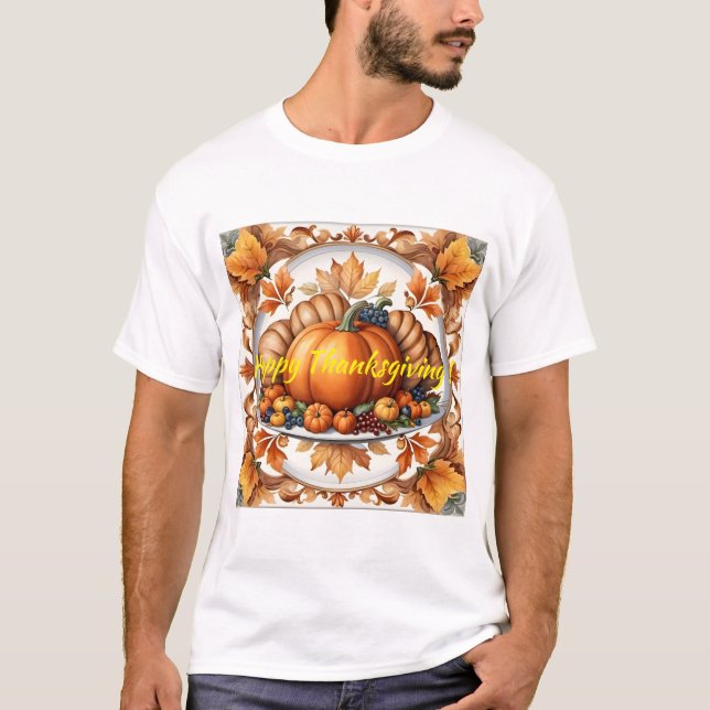 Beliebte Stiftung Pumpkin Herbst Sammlung T-Shirt (Vorderseite)