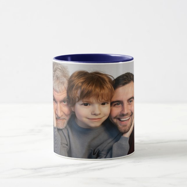 Beliebte Tasse des Personalisierten Fotos des Vate (Zentrum)