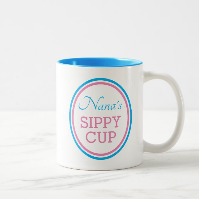 Beliebte Wahl! Nana's Schlampe-Kaffee-Tasse Zweifarbige Tasse (Rechts)