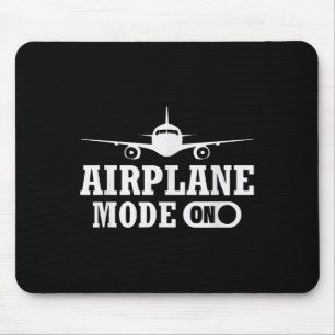 Beliebter Lotsenmodus für Flugzeuge Mousepad