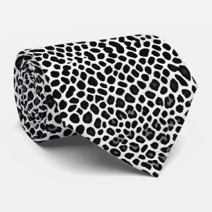 Beliebter Luxus Weißer Leopard Krawatte
