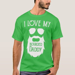 Beliebter Papa t für bärtige Männer am Herrentag T-Shirt