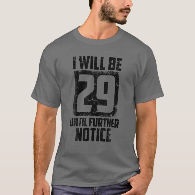 Beliebtes Geschenk 29 für Männer Frauen Cool 30. G T-Shirt (Vorderseite)