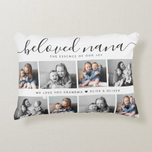 Beliebtes Nana Oma Custom Family Foto Keepake Dekokissen