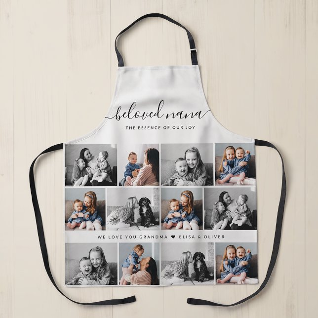 Beliebtes Nana Oma Custom Family Foto Keepake Schürze (Von Creator hochgeladen)