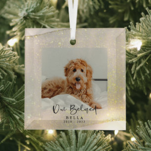 Beliebtes Pet Loss Memorial Keepake Glass Ornament Aus Glas