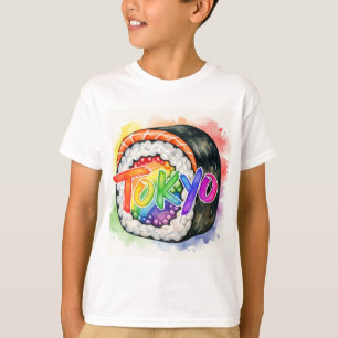 Beliebtes Tokio, Fresh Roll von Natasha Us T-Shirt