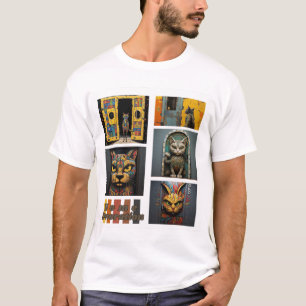 Beliebtes Wall Cats Art Design T-Shirt