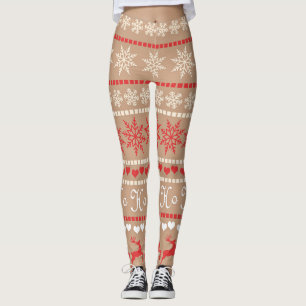 Beliebtes Weihnachtsbild Leggings