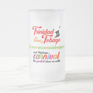 Beliebteste Strände während des Karnevals in Trini Mattglas Bierglas