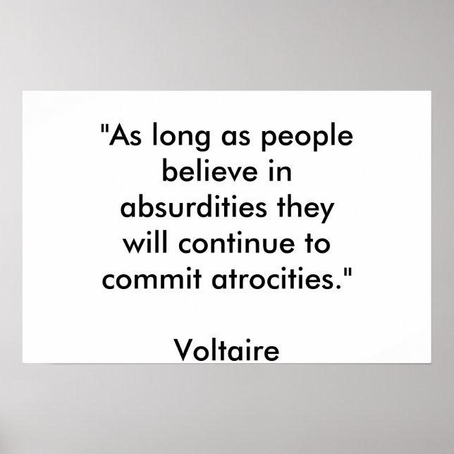 belief poster (Vorne)