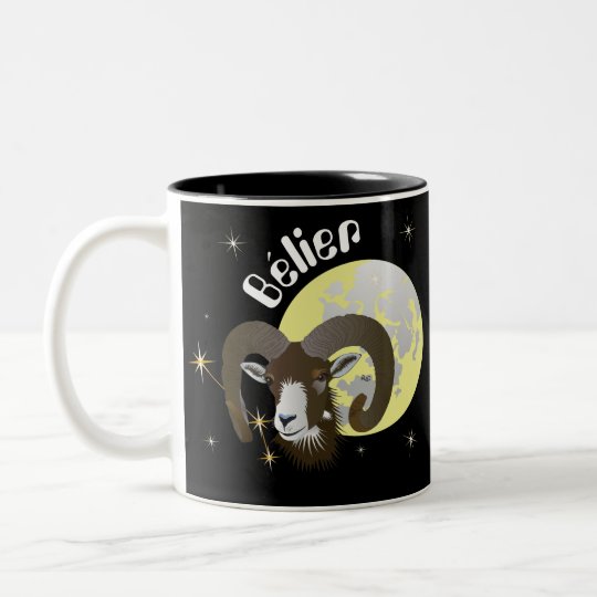 Bélier 21 mars au 20 avril Tasses Zweifarbige Tasse