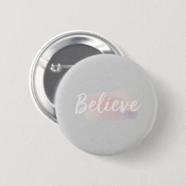 Believe calligraphic text  button