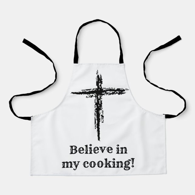 Believe in my cooking schürze (Vorderseite)