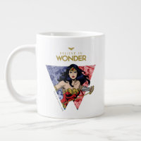 "Believe In Wonder" Wonder Woman Lasso Comic Logo