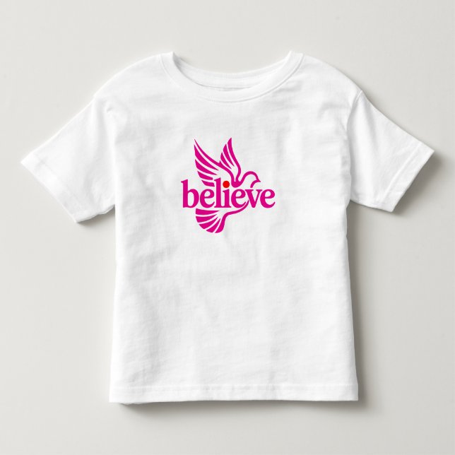 Believe Kleinkind T-shirt (Vorderseite)