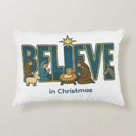 Believe nativity  dekokissen