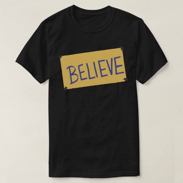 believe-ted Classic T-Shirt (Design vorne)