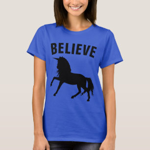 BELIEVE UNICORN T - Shirt & Sweatshirts