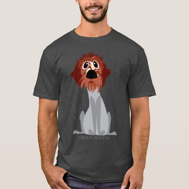 BELIEVER Geschenk Retro T-Shirt (Vorderseite)