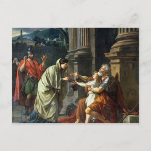 Belisarius Begging for Alms, 1781 Postkarte