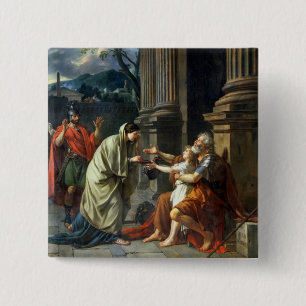 Belisarius, das um Almosen, 1781 bittet Button