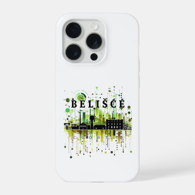 Belišće Croatia iPhone 15 Pro Hülle (Rückseite)