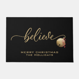 BELIVE Script mit Single Jingle Bell Fußmatte