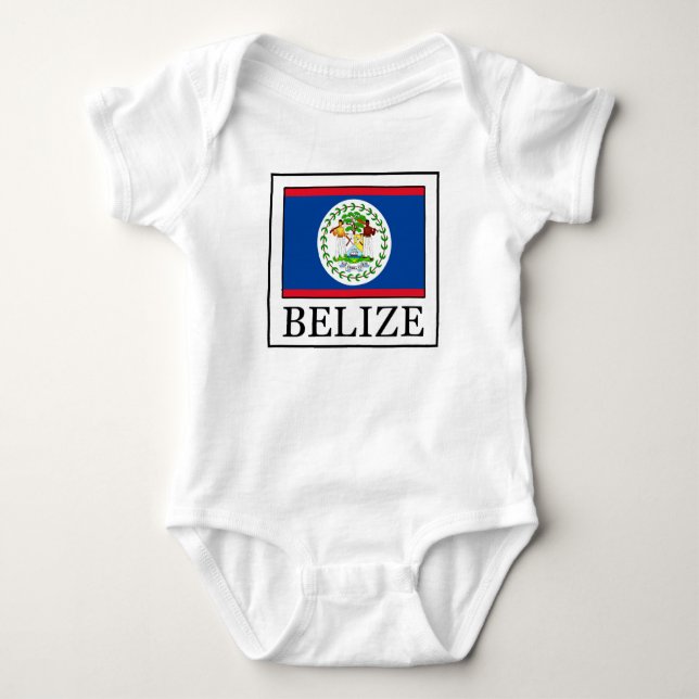 Belize Baby Strampler (Vorderseite)