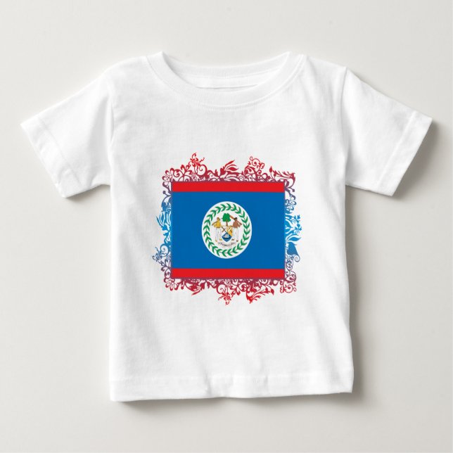 Belize Baby T-shirt (Vorderseite)