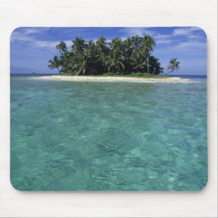Belize, Barrier Reef, Insel ohne Namen oder Kai. Mousepad
