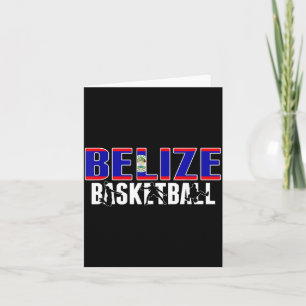 Belize Baseball-Fans Jersey Belizeanische Flagge S Karte