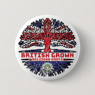 Belize Belizean UK Vereinigtes Königreich British  Button