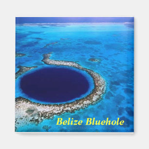 Belize bluehole, Belize Bluehole Magnet