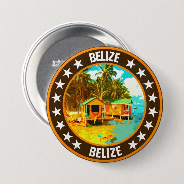 Belize Button (Vorne & Hinten)