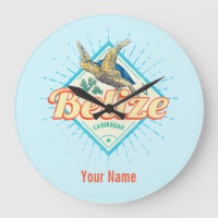 Belize Caribbean Retro Turtle Vintag Souvenir