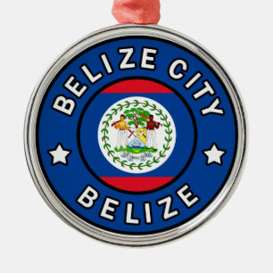 Belize City Belize Ornament Aus Metall