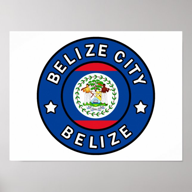 Belize City Belize Poster (Vorne)