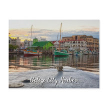 Belize City Harbour Poster