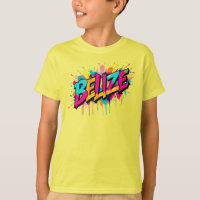 Belize farbigen Graffiti-Kleidung Outfit Kind