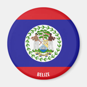 Belize Flag Charming Patriotic Magnet
