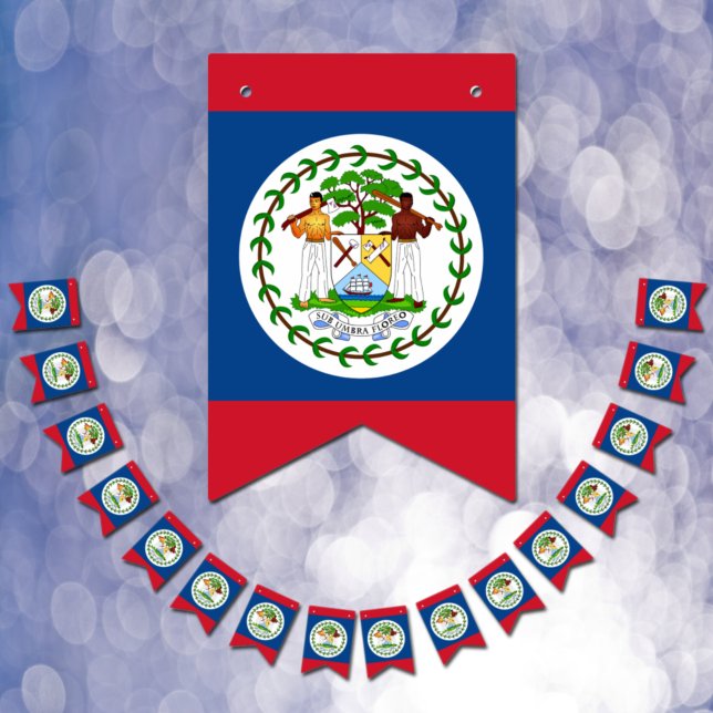 Belize Flag & Party Belize Banners / Hochzeiten Wimpelkette (Von Creator hochgeladen)