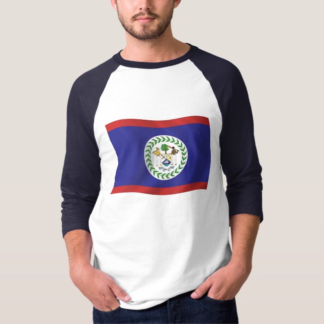 Belize Flag Shirt (Vorderseite)