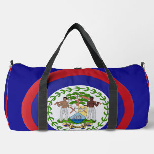 Belize-Flag-Stadion Duffle Bag