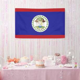 Belize-Flagge Banner