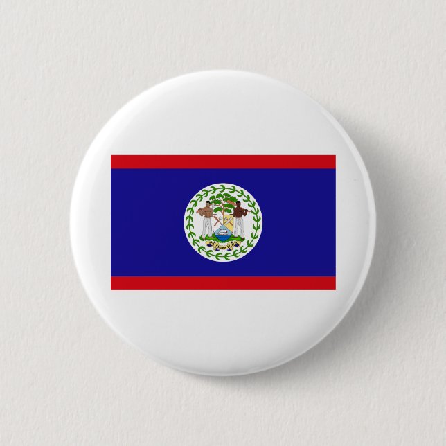 Belize-Flagge Button (Vorderseite)