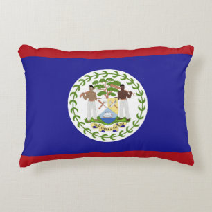 Belize-Flagge Dekokissen