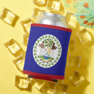 Belize-Flagge Dosenkühler