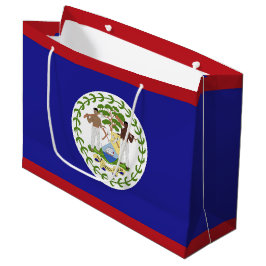 Belize-Flagge Große Geschenktüte