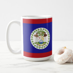 Belize-Flagge Kaffeetasse